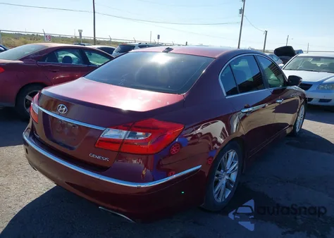 2012 Hyundai Genesis 3.8 from USA, damaged, VIN KMHGC4DD7CU195579